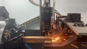 GS03C Auto Focus Fiber Laser Cutting Head for Tube Cutting