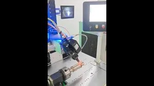 LWD03B0 0.7kW Double Swing Wobble Laser Welding Head for 1.2mm Stainless Steel Welding (1.5m/min)