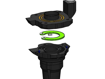Built-in capacitive height follower for stable tracking