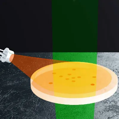 Lens contamination monitoring & warning signal