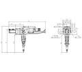 15kW Fiber Laser Bevel Cutting Head (Single Pendulum Right Angle)